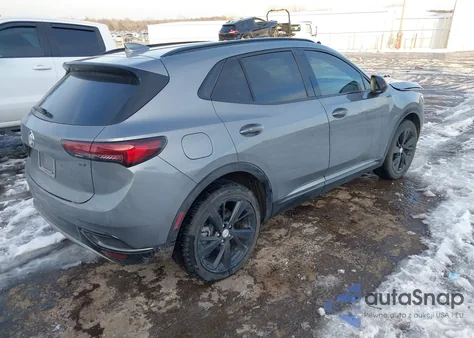 2021 Buick Envision Fwd Essence from USA, damaged, VIN LRBFZNR45MD089273